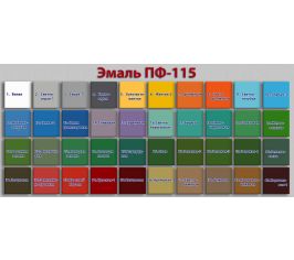 Эмаль ПФ-115