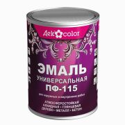 Эмаль ПФ 115 ДЕКcolor салатная 0,8 кг