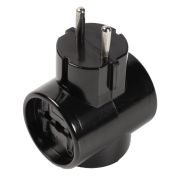 Разветвитель 3 гн.  б/з, бакелитовый, 16А. 250В.