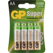 Батарейка АА  LR06 BL*4 GP Super (40)