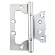 Петля накладная ПНУ без врезки длина 100мм (2,5 мм) SСР мат. хром