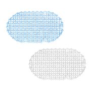 Коврик в ванну противоскользящий, ПВХ, 65x35см, «Симпл», 2 цв.