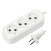 Удлинитель Smartbuy, 3 гн. 10 м 10А/2,2кВт б/з ПВС 2х1,0