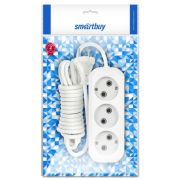 Удлинитель Smartbuy, 3 гнезда 3 метра 10А/2,2кВт б\з