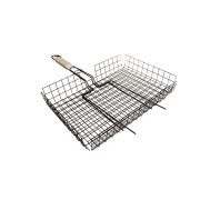 Решетка для барбекю глубокая, оксидированная, 370 х 315 х 60 мм