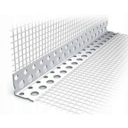 Профиль углозащитный ПВХ перф.с сеткой штукатурн. 10х15 мм (2,5м)