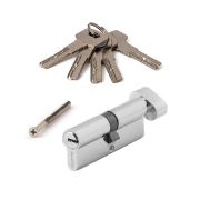 Механизм цилиндр. Avers ZM-80 mm (35+10+35) CP хром 5 кл.