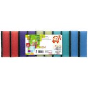 Губки для посуды поролон/абразив,90*65*30мм,МАКСИ,10шт