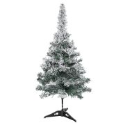 Ель 60см, 45 веток, снежная, флокирование, ПВХ, 26-16