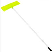 Швабра с насадкой из микрофибры, черенок 120см без телескопа,