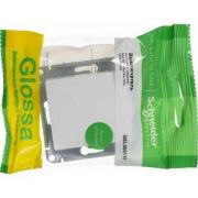 Выключатель 1кл. белый СП, 10А ( механизм) GLOSSA