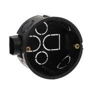 Коробка установочная для бетонных стен,из полистерола, 7 вводов, 68х40мм, IP20 усиленная ,