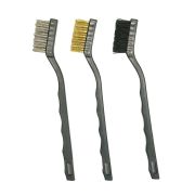 Набор  щеток для зачистки поверхностей с пластиковым корпусом 175 мм, 3 шт. (уп.)