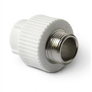 Муфта PP-R переходная наружная резьба 20 мм x3/4