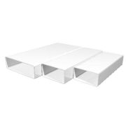 Воздуховод прямоугольный ПВХ 60х120, L=1,5м, 60120 В1,5