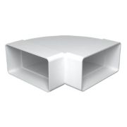 Колено горизонтальное плоское 90°, 60х120, 60120 КГП