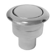 Кнопочный механизм (одна кнопка, хром) СБ1-А