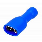 Наконечник плоский Изолированный (мама) РппИ-М 2,5-6,3 мм