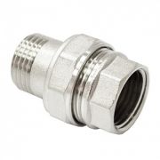 Соединитель американка латунный внутренняя/наружная резьба 1/2