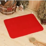 Коврик для бани «Прямоугольник» красн