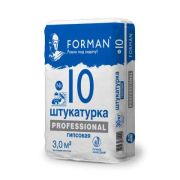 Штукатурка гипсовая Форман10 ручного нанесения(30 кг) слой 5-30мм.