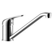Смеситель Rossinka д/кухни Y40-21 одноручный поворот излив, хром L-220