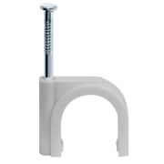 Cкоба для кабеля круглая 10мм