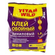 Клей обойный Titan Wild виниловый, 200г, пакет, (шт.)