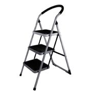 Стремянка стальная с широкими ступенями, 3 ступени