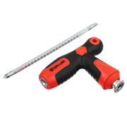 Отвертка телескопическая двусторонняя, Т-обр.2х-комп. рукоятка, с фикс.