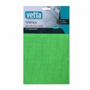 Тряпка для пола из микрофибры в клетку, 50х70см,