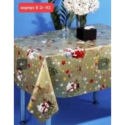 Скатерть 140х220 см. ПВХ новогодняя