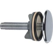 Заглушка декоративная для раковины, хром