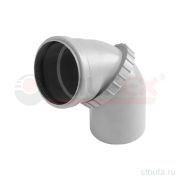 Отвод канализац. 50 ПП универсальный