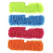 Насадка двусторонняя для швабры эконом микрофибра шенилл 40x12см, 70 гр
