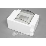 Бокс КМПн с прозр. крыш. 4 авт. выкл. наружн. уст. (140*100*80)