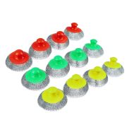 Набор губок 2шт кухонных, металл, пластик