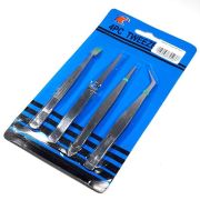 Пинцеты набор 4 шт.