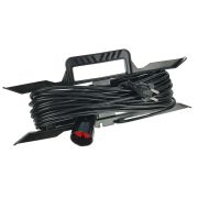 Удлинитель Jett на рамке 1 роз. 10м. б/з ПВС 2х0,75, 6А