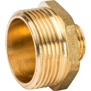 Ниппель латунный переходной наружная резьба 1«x3/4»