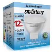 Светодиодная лампа LED GU5.3 12W/4000K, Спутник/Smartbuy