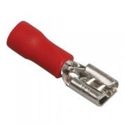 Наконечник плоский Изолированный (мама) РпИм 1,5-250, красн.